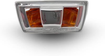 Zijknipperlicht Links - Knipperlichten Auto - Voertuig Verlichting - Gecertificeerd Product - 9 x 8 x 3 cm - Wit