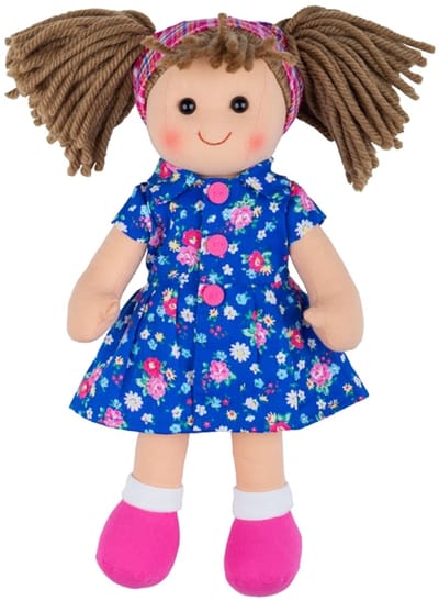 Bigjigs Fabric Doll Hollie - 28cm