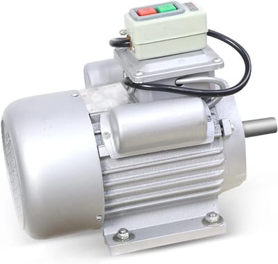 Polijstmotor Gitaar - Instrumentenonderhoud - Muziekreparatie - Koperen Kern Motor - 1400 RPM - Zwart