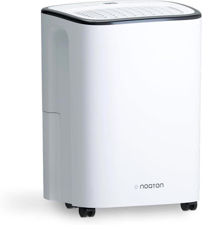 Luchtontvochtiger - Vochtvreter - Vochtige Ruimtes - Automatische Controle - 13 Liter/dag - Wit