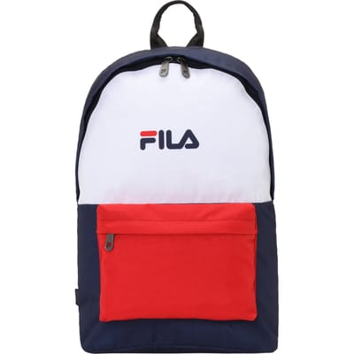 FILA Formosa Backpack S’cool Two Black Iris-bright White-true Red Taglia: OS | Zaini Outlet | Unisex | Nero