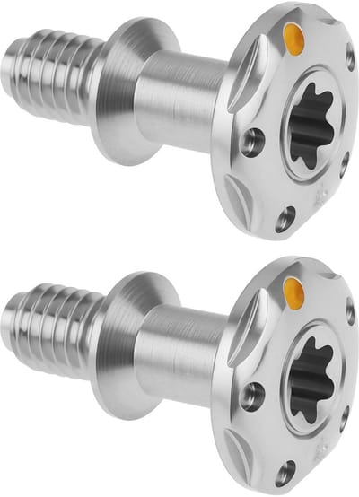 Dailygoods- Golfgewichten 2 Stuks 4g - Compatibel met TaylorMade R9/R11/R11S/R1 - Roestvrij Staal - Eenvoudig te Installeren - Verstelbaar Swinggewicht - Golfclubgewichten