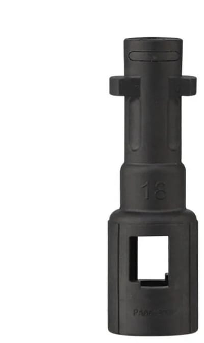 WiseGoods Premium Hogedrukreiniger Adapter Bajonet - Koppeling Geschikt Voor Karcher K -Serie - T & F Connector - Adapters Zwart