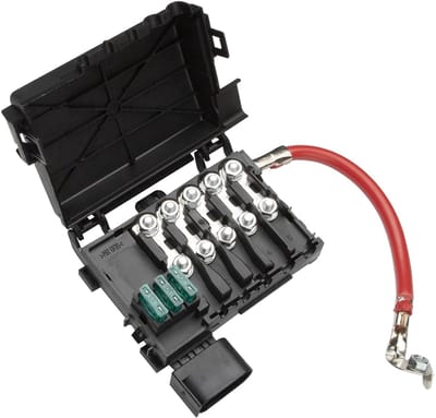 Accuzekeringbox voor autoaccuklem geschikt voor Golf, Jetta en Beetle 1999-2006