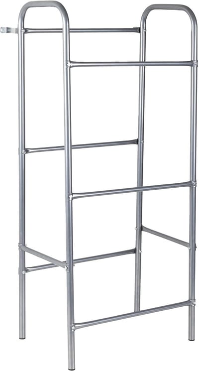 Haushalt 40470- Krattenrek voor 3 kratten - Zilver