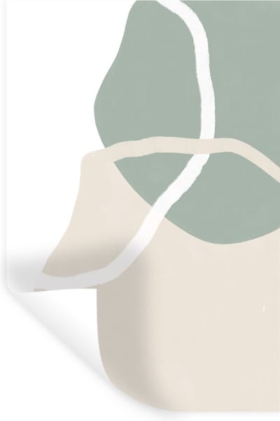 Muurstickers - Sticker Folie - Minimalisme - Pastel - Design - 20x30 cm - Plakfolie - Muurstickers Kinderkamer - Zelfklevend Behang - Zelfklevend behangpapier - Stickerfolie