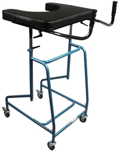 Vitea Care - Rollator - Staal - Ergonomische Handgreep - In hoogte verstelbaar