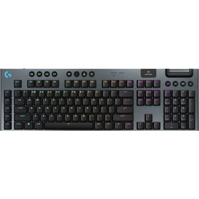 Logitech G915 X LIGHTSPEED - Tactile - 100% (volledige grootte - standaard) - Gaming toetsenbord - Engels (US international) - Zwart
