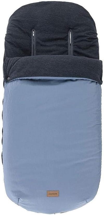Voetenzak - Baby slaapzak - Kinderwagen comfort - Verstelbaar oogsysteem - 45 x 94 cm - Effekleurig