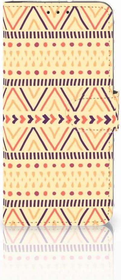 Motorola Moto G7 Power Telefoon Hoesje Aztec Yellow