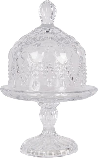 Clayre & Eef Stolp Ø 11x17 cm Transparant Glas Rond