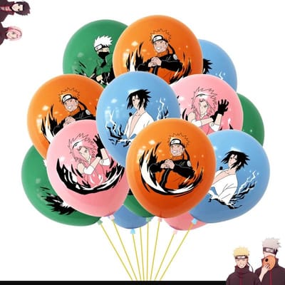 Décorations Naruto Cartoon Déco Anniversaire Bandeau Cadeaux de Fête Sac à Dos Affiche Vaisselle de Fête Jetable Nappe Assiettes Gobelets