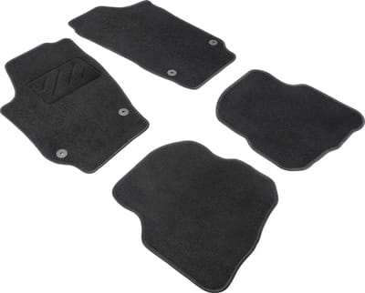 Walser Comfort Naaldvilt Velours voetmatten geschikt voor VW Polo 10/2001-2009 - Polo IV 09/2002-2009 - CrossPolo 2006-2009