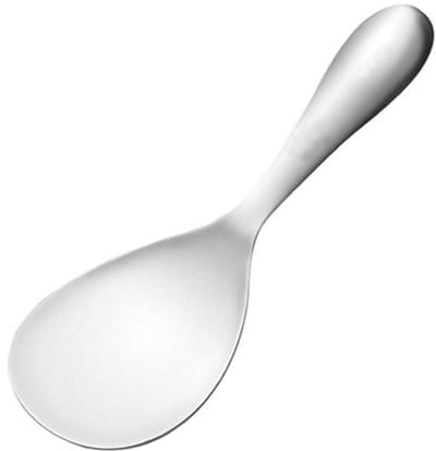 Dailygoods- Serveerlepel - Roestvrij Staal 304 - Risottolepel - Keuken Lepel - Duurzaam - Elegant Design - Keukenlepel