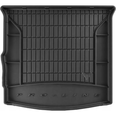 Premium Rubber Kofferbakmat met Organizer Functie – Geschikt voor MITSUBISHI Outlander III PHEV (2012-2022) – Hybride – Met Subwoofer – TPE – Anti-slip – Hoge Rand (5cm)
