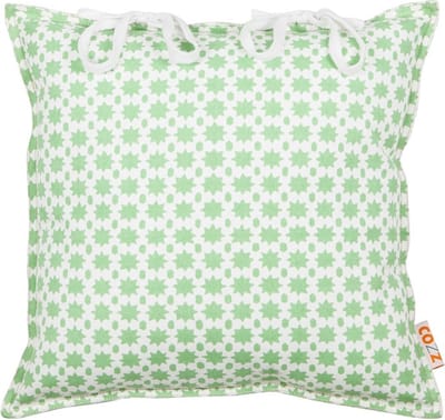Amber Groen Kussen | 50 X 50 | Sierkussen Voor Woonkamer Of Slaapkamer
