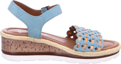 ara 12-28404-07 - dames sandaal - blauw - maat 40 (EU) 6.5 (UK)