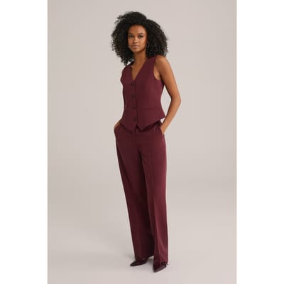 WE Fashion Trouser Vintage Red Taglia: W44 | Pantaloni da completo Outlet | Donna | Rosso