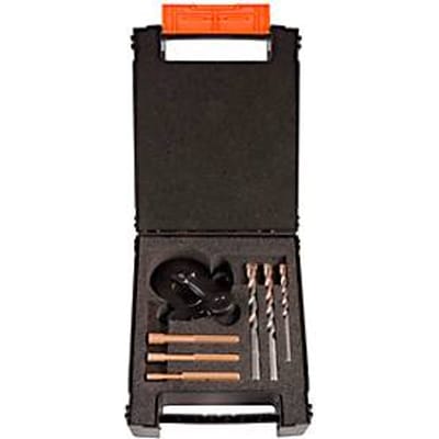 Set diamantboren Projahn 3-in-1, 7-delig, Boren met Ø 6/8/10 mm, boorhulp, voor machines met driebekken klauwplaat