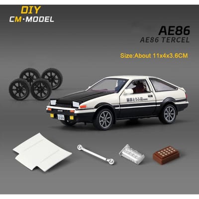 1:43 Ae86 Pagani Zonda R Modèle de Voiture de Sport Jouet Alliage Moulé sous Pression Diy Amovible Modèles de Véhicules Miniatures Jouets Pour Enfants Meilleurs Cadeaux gray