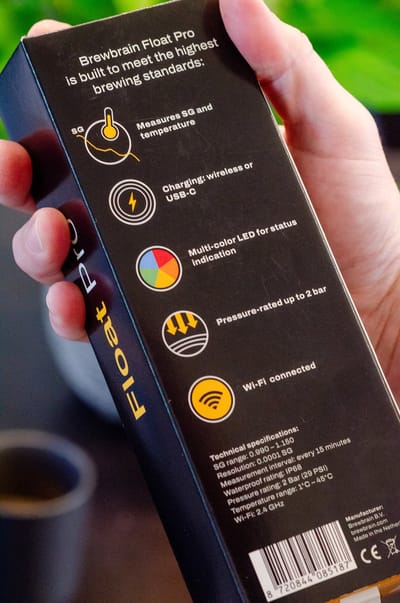 Brewbrain Float Pro - Digital Hydrometer - Thermometer