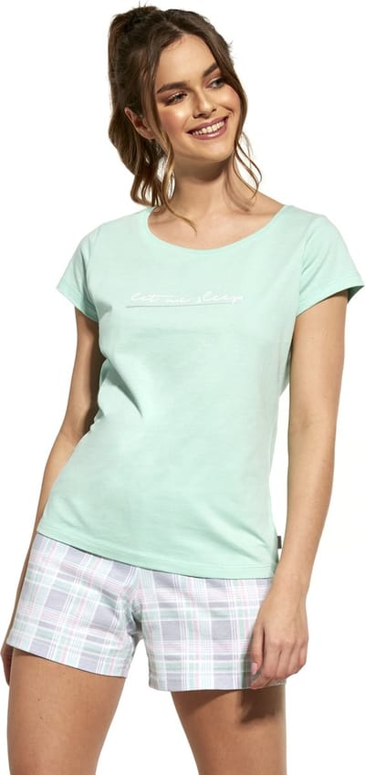 Cornette Katoenen Pyjama Dames Volwassenen (3-delig set) Let Me Sleep 665/282 XL