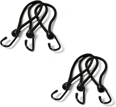 *** 24 Stuks Spanelastiek Met Haak - Voor Spandoeken - Afdekzeilen & Netten - van Heble® ***