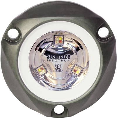 Lumitec SeaBlaze Mini Spectrum RGBW Onderwaterverlichting Thru-Hull