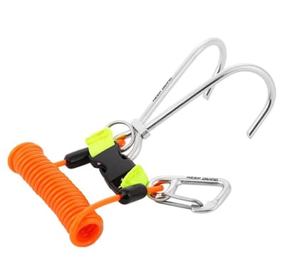Dailygoody - Reef hook - Duikaccessoire - Robuuste constructie - Oranje - Onderwater-haken - Voor duikers - Geschikt voor elke duikervaring