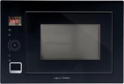 Inbouwmagnetron met Grill - Magnetron Oven - Snel Gerechten Bereiden - 5 Vermogensniveaus - 25 Liter - Zwart