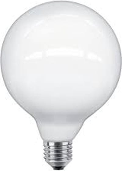 ETH Led Globe 95mm E27 8w/100w 2700k dimbaar 1000L opaal glans glas