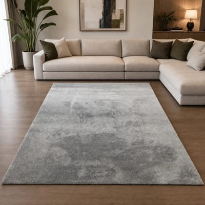 Muratap Comfy soft effen vloerkleed wasbaar uni 120x170 cm