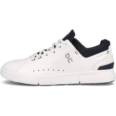 Baskets basses confortables et résistantes à l'usure On Roger N-Slip pour femmes, noir et blanc, réf. 48.99451 36.5 white