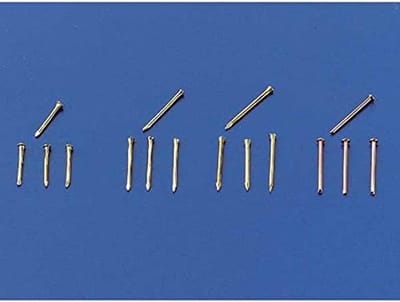 Messing Nagels - Kleine Spijkers - Bevestigen van Materialen - Duurzaam Messing - 100 Stuks - Messing