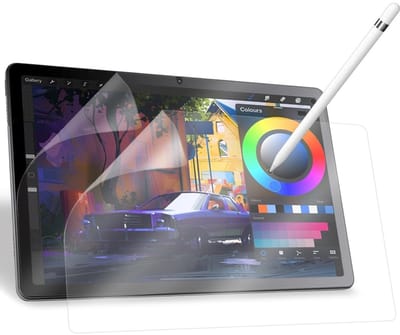 Allecto - Papieren beschermfolie - Lenovo Tab M10 - Matte papierfolie - 10,1 inch - Displayfolie voor notities - Geschikt voor Lenovo Tab M10 - Tra...