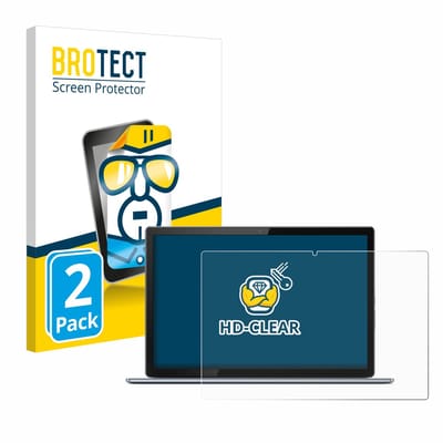 BROTECT - Screenprotector voor Lenovo IdeaPad Duet 5i Gen 8 12" - Folie Beschermfolie transparant 2 Stuks