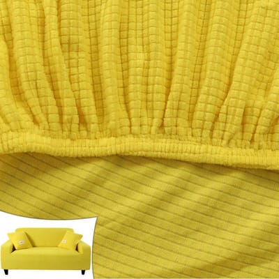 Jacquard Bankhoes Stretch Verstelbaar Afneembaar Slipcover Bankhoezen Bank Slipcovers Meubelbeschermer voor Huisdieren Kinderen 1-seat 90-140cm