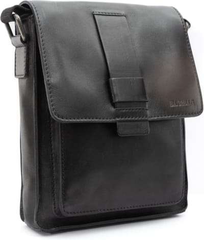 Bag2Bag Leren Schoudertas Kodiak Black