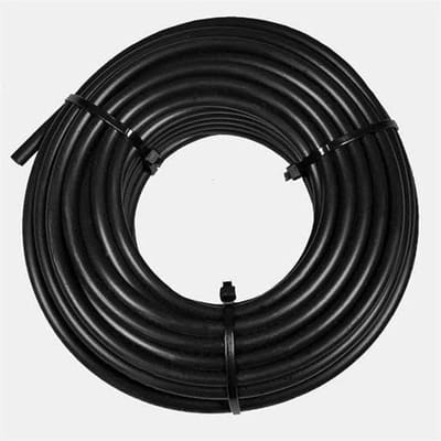 Druppelslang - Bevloeiingsbuis - Planten Water Geven - Polyethyleen Materiaal - 15 Meter - Zwart