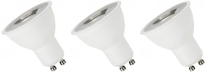 Spectrum LED Lamp GU10 230V 4W - 350 Lumen - 6000K Koud wit - Helder daglicht - Energiezuinig - 3 stuks