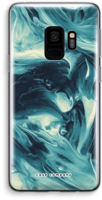 Case Company® - Hoesje geschikt voor Samsung Galaxy S9 hoesje - Dreaming About Whales - Soft Cover Telefoonhoesje - Bescherming aan alle Kanten en Schermrand