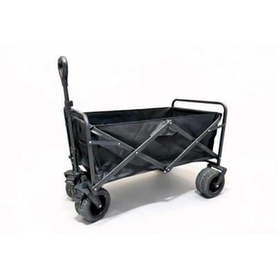Opvouwbare bolderkar met remmen 84x45x66-100cm Zand & strand