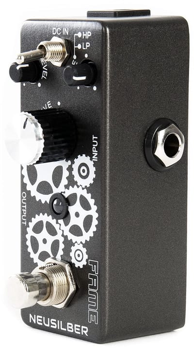 Fame Neusilber Overdrive Effect Pedal - Distortion voor gitaren