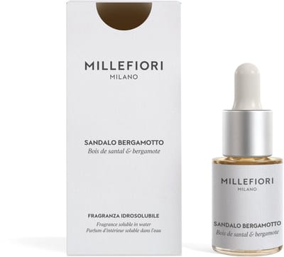 Millefiori Milano - Geurolie voor Aroma Diffuser 15 ml - Sandalo Bergamotto - Geurverspreider