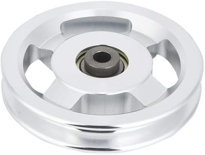 Dailygoods- Fitness Katrol Aluminium 90mm - Katrollen - Krachttraining - Thuis Gym - Accessoire - Verstelbaar Lager