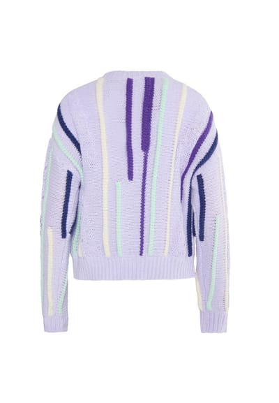 IZIA Jumper Dames Lichtpaars veelkleurig