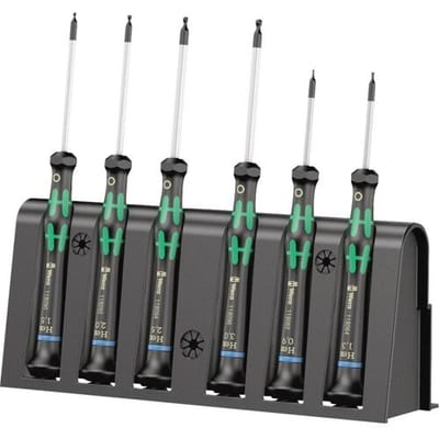 Wera 2052/6 Schroevendraaierset Elektronica en fijnmechanica 6-delig Inbus