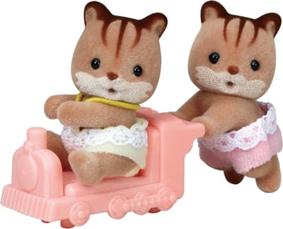EPOCH - Sylvanian Families - Speelfigurenset - Bliźniaki Wiewiórek - 3+