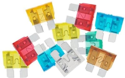 ProPlus Steekzekeringen set - assorti - 10-delig - diverse ampères