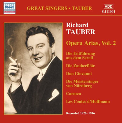 Richard Tauber - Opera Arias 2 (CD)